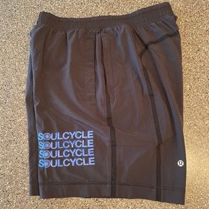 Lululemon Soul Cycle Shorts with Lining